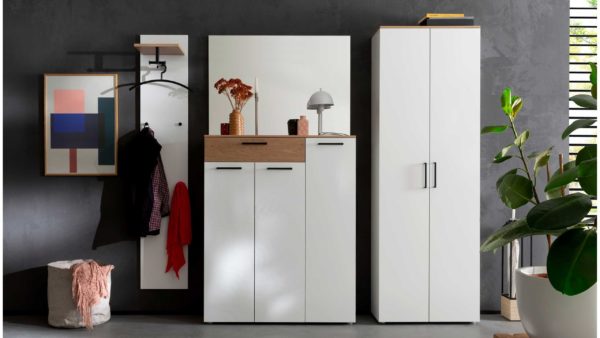 Garderobenkombination Palma Garderobe 4-tlg